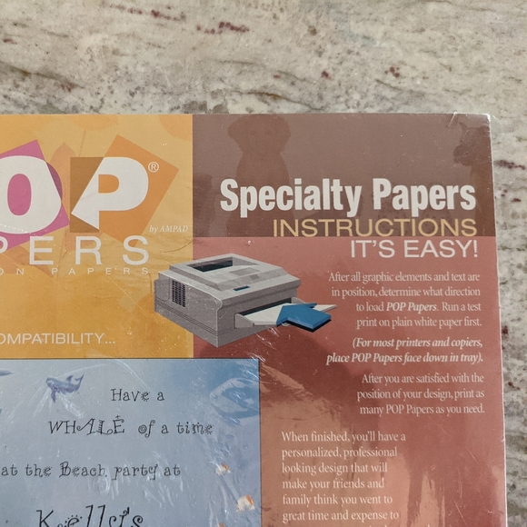 📚🎒🚸✏️ Pop Papers Package Sealed American Flag Patriotic Speciality Ampad NWT - Picture 6 of 6